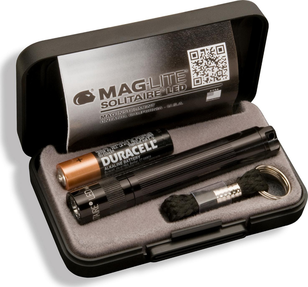 Maglite taskulamp Solitaire LED võtmehoidja valgusti, must