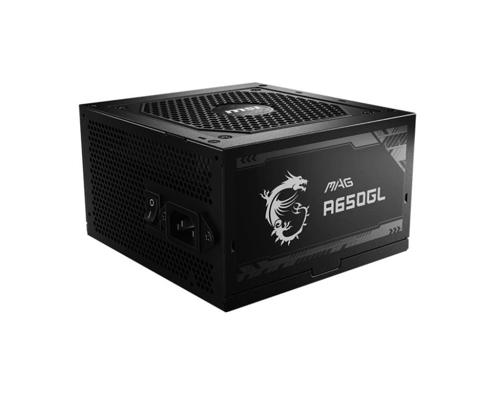 MSI toiteplokk Power supply MAG A650GL 650W 80PLUS kuldne F.MODULAR