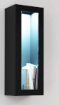 Cama Meble vitriinkapp Cabinet VIGO "90" glass 90/35/32 must/must läikega