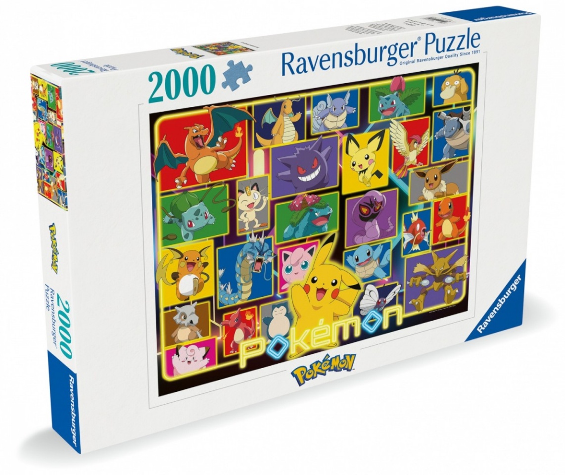 Ravensburger pusle Puzzle Leuchtende Pokémon (2000-osaline)