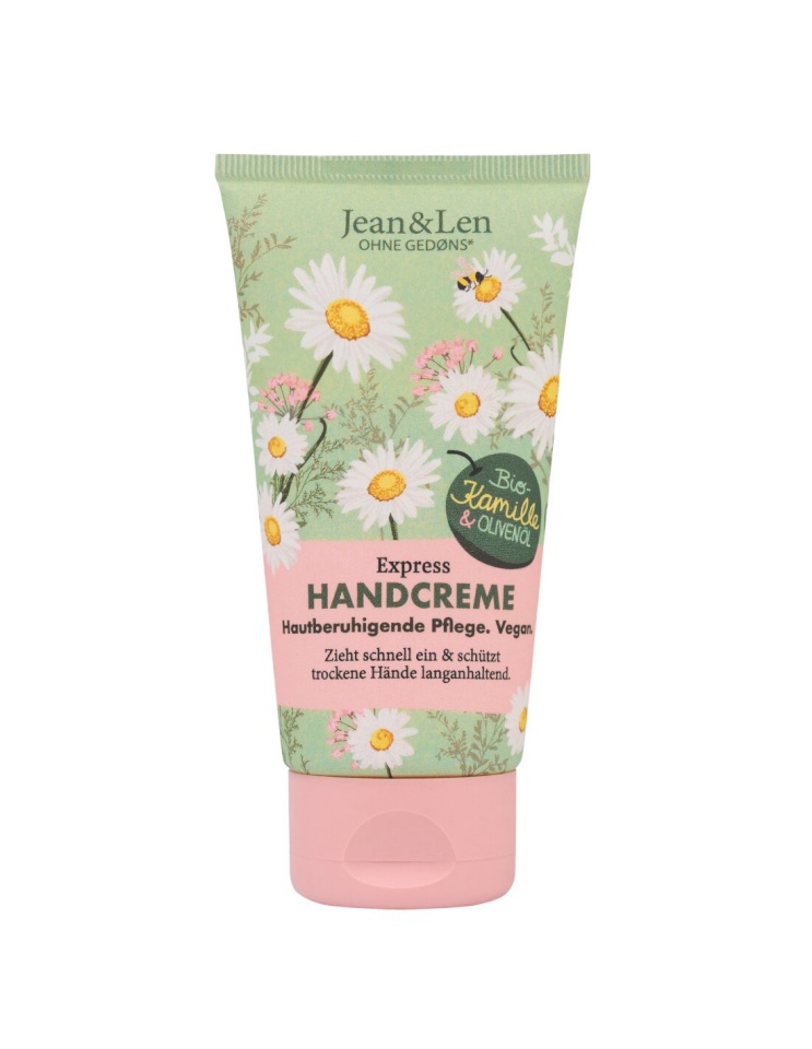 Jean&Len toitev kätekreem Kummel ja Oliiviõli, 75ml