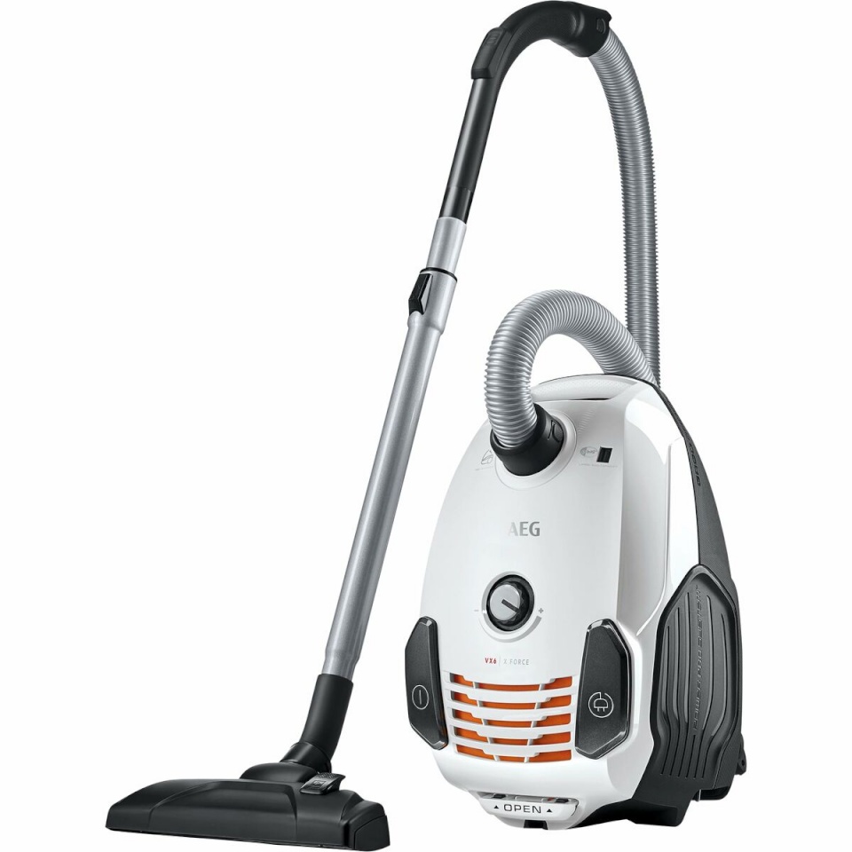 AEG tolmuimeja VX6-2-IW-5 Bagged Vacuum Cleaner, valge/must
