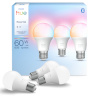 Philips nutipirn Hue Essential Smart Bulb, White and Color Ambiance, E27, 806 lm, 3tk