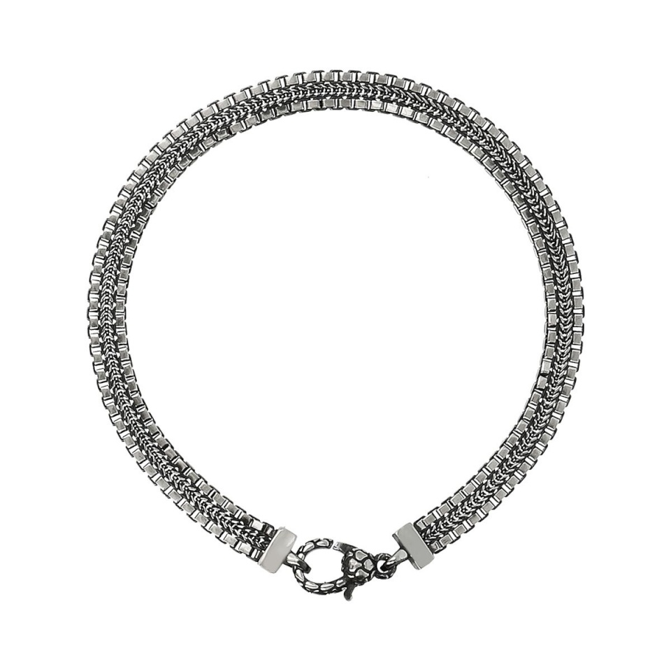 Albert M. meeste käevõru WSOX00504.S-20 Hõbedane