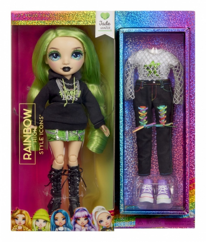 Mga mängunukk Doll Rainbow High Jade