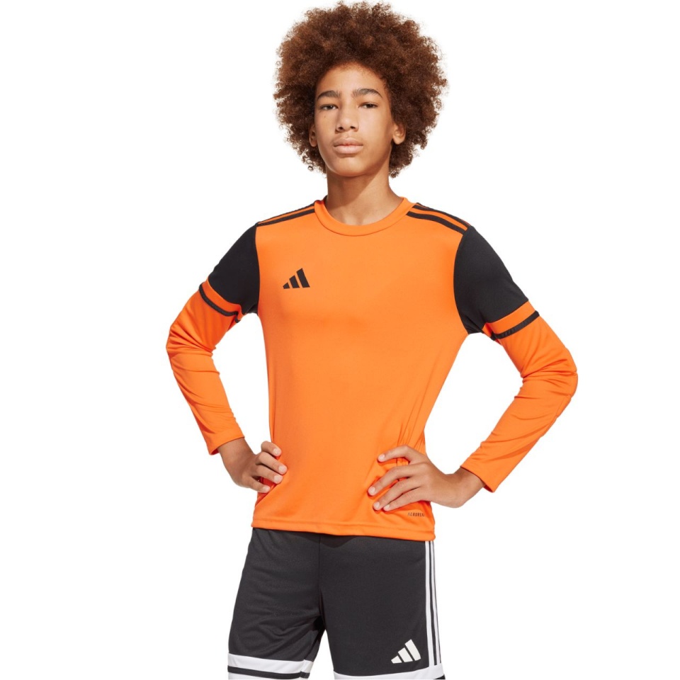 Adidas Teamwear T-särk Bramkarska lastele Squadra 25 Long Sleeve oranž JJ1941 suurus 152cm