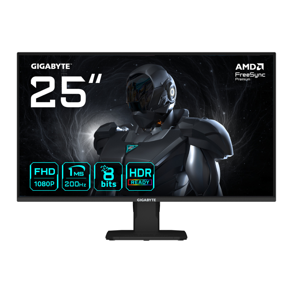 Gigabyte monitor GS25F2 - 24.5" | IPS | Full HD | 1ms | 200Hz | HDR 10