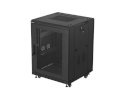 Lanberg serverikapp Standing Rack Cabinet 19 " 15U 600x600 perforated Door must (Flat pack)