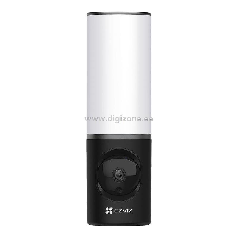 Ezviz nutikas turvakaameraga seinalamp LC3 2K Smart Security Wall-Light Camera, must