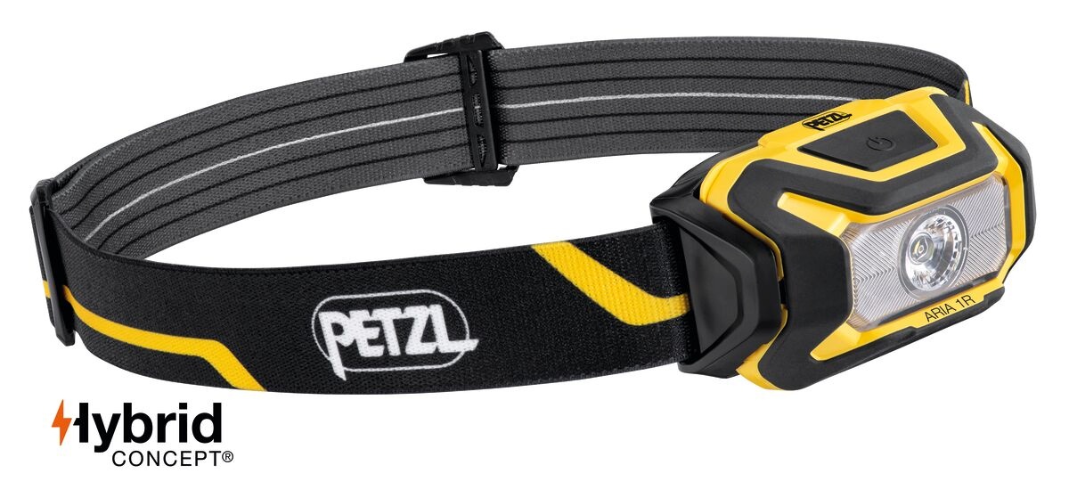 Petzl pealamp ARIA 1R Hybrid 475lm must
