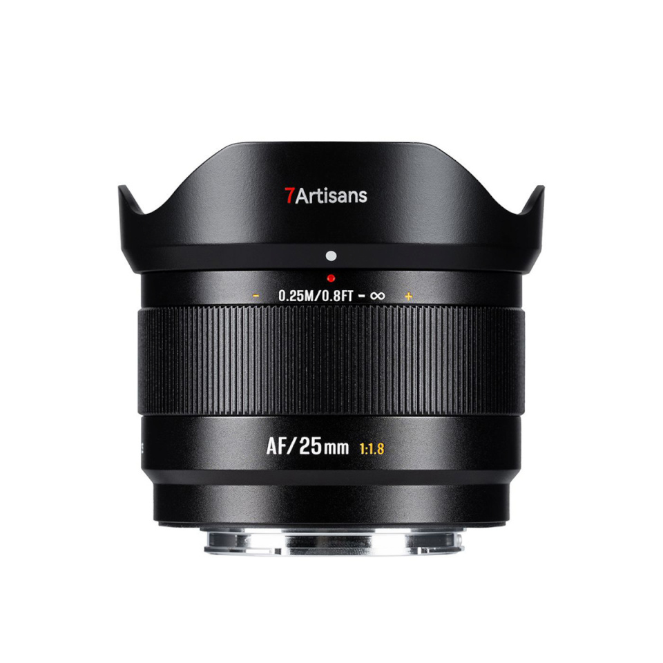 7Artisans AF 1.8/25mm LITE Sony E-kinnitusega (APS-C) objektiiv