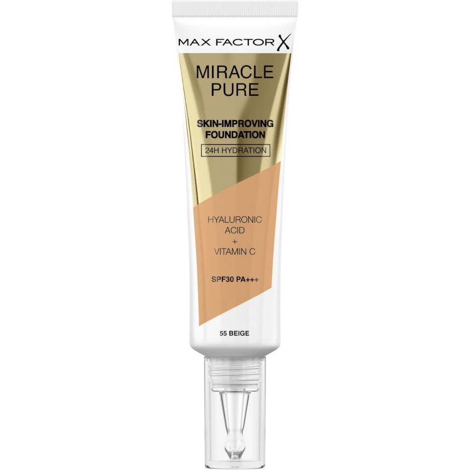 Max Factor jumestuskreem Miracle Pure 55-beige SPF 30 (30ml)