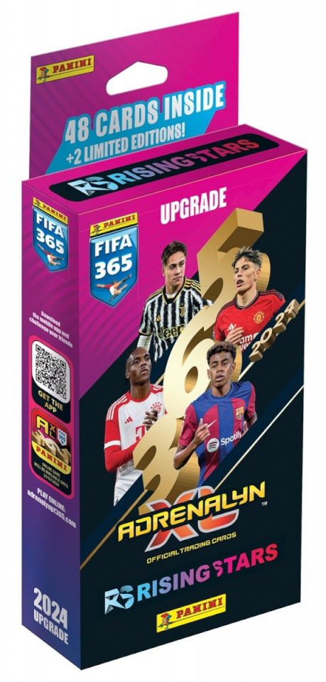 Panini cards FIFA 365 2024 Upgrade Rising Stars