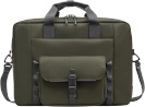 HP sülearvutikott Modular 15.6 Top Load, 3-in-One (Pouch, Top Load, Sleeve), Water Resistant, Cable Pass-through, 22 Liter Capacity - Dark Olive roheline