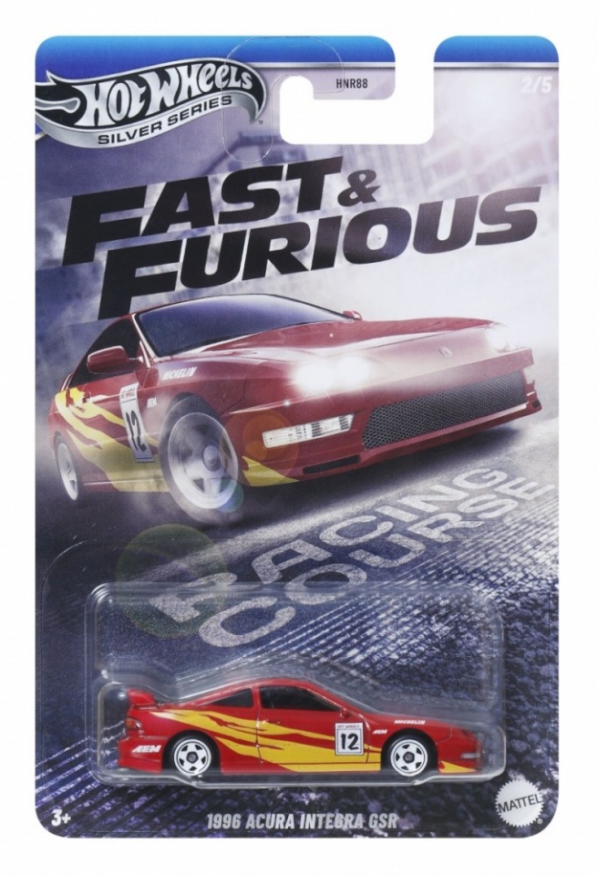 Hot Wheels HNR88/karton 24 sztuki mänguauto Fast and Furious Display 24 pcs