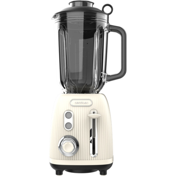 Cecotec blender Power Black Titanium RetroBeige Standmixer, beež/must 