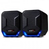Audiocore kõlarid Computer speakers 6W USB AC865B sinine must