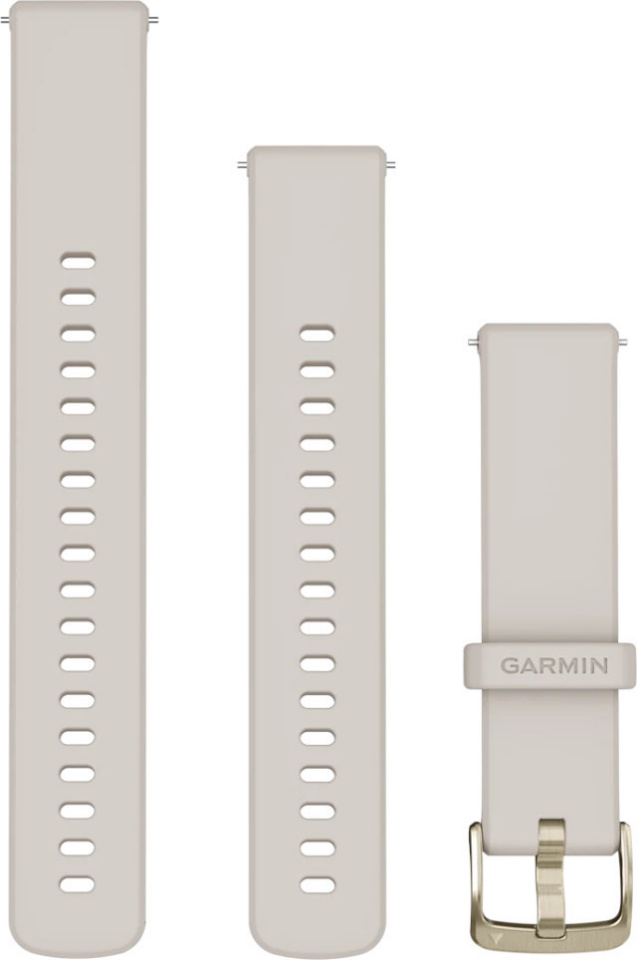 Garmin pulsikella rihmade komplekt Venu 3S 18mm, ivory/gold