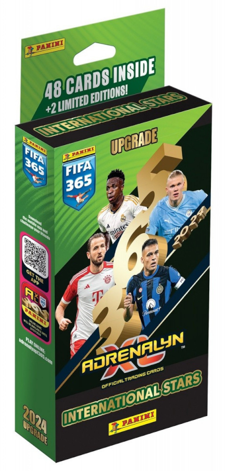 Panini cards FIFA 365 2024 Upgrade International Stars