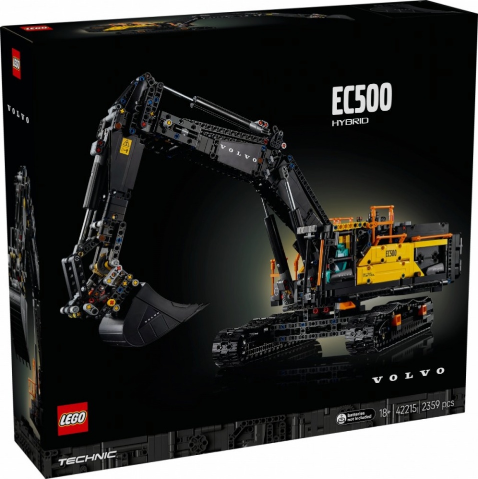LEGO klotsid 42215 Technic Volvo EC500 Hybrid Bagger