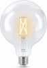 WiZ nutipirn 929002418301 Smart Bulb Globe, E27, Wi-Fi, 2700-6500 K, 806 lm, 12,5cm