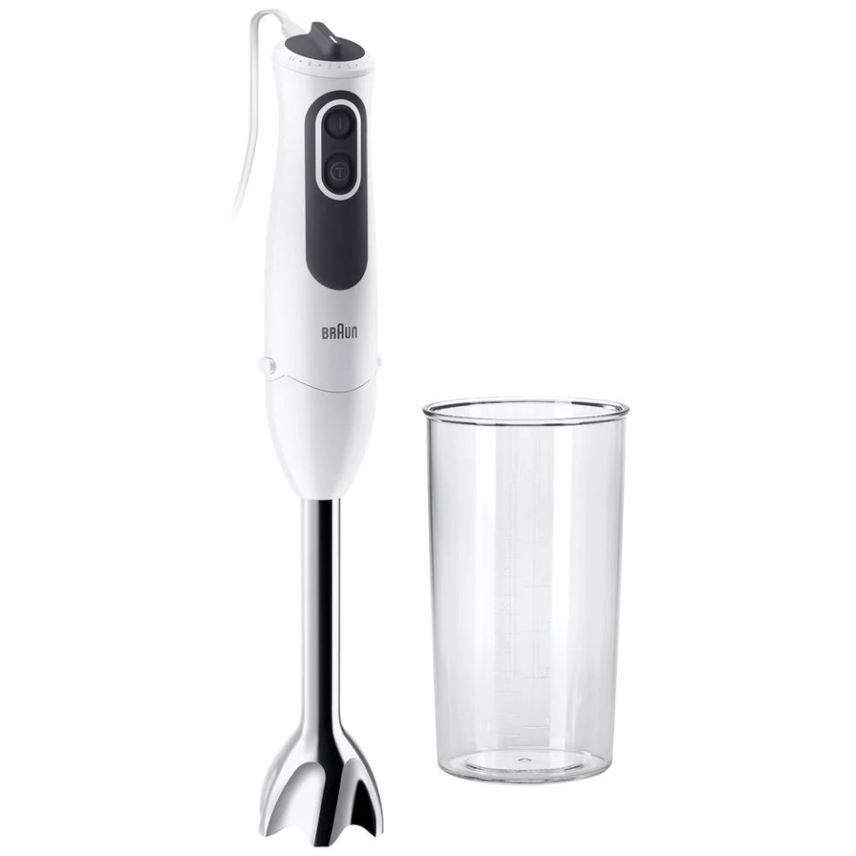 Braun saumikser MultiQuick 3 WH Plus Hand-Held Blender, valge