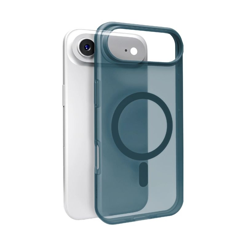 Puro Daylight Magsafe Compatible Silicone Case for iPhone 17 Air - Translucent Turquoise / iPhone 17 Air
