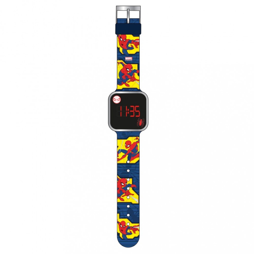 Pulio Digital watch LED Diakakis - Spiderman