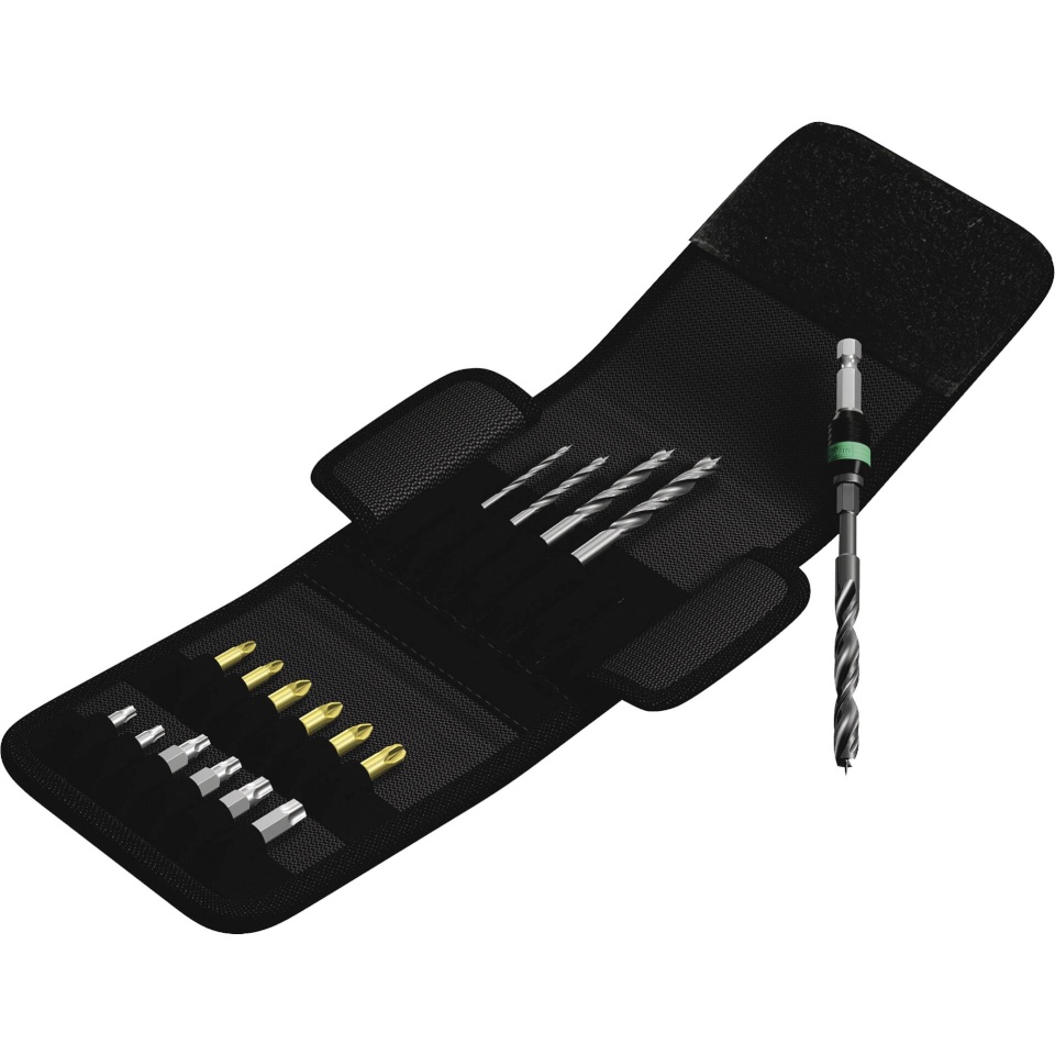 Wera kruvikeerajate komplekt 849/855/867/18 Wood Spiral Drill Bit Set