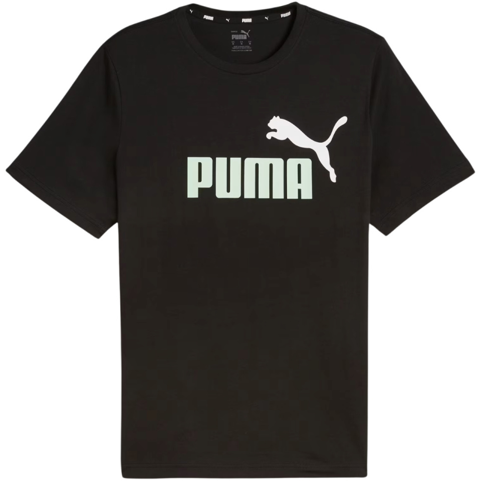 Puma T-särk meestele Ess+ 2 Col Logo Tee must 586759 97 suurus M