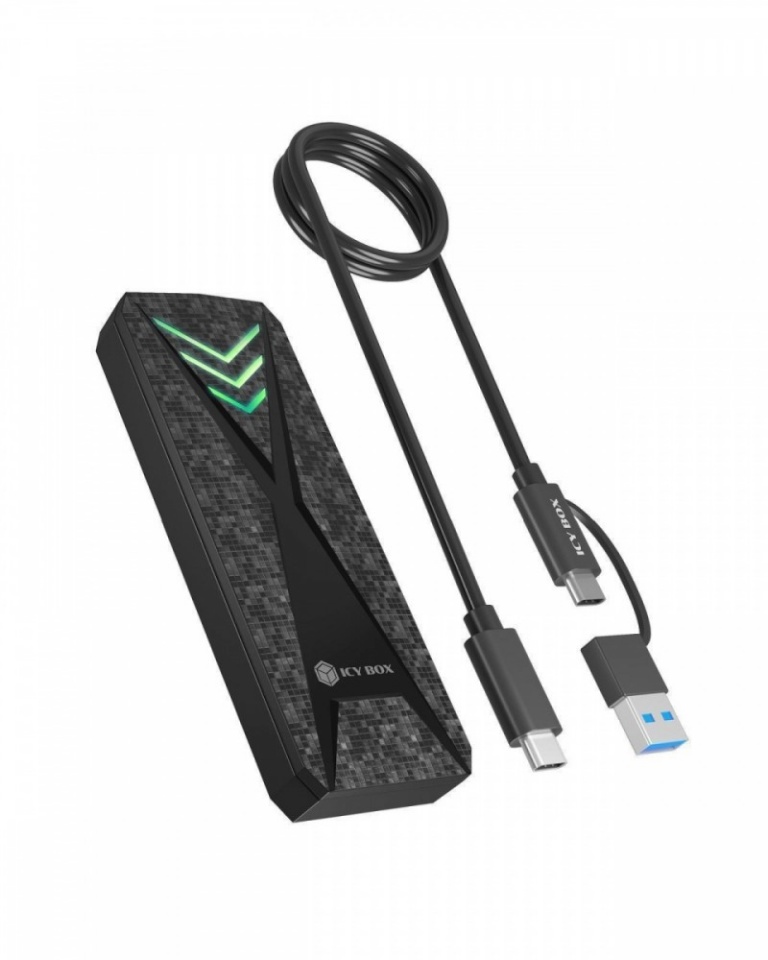 RaidSonic kettaboks IcyBox kettaboks IB-1805ML-CU31 NVMe Enclosure