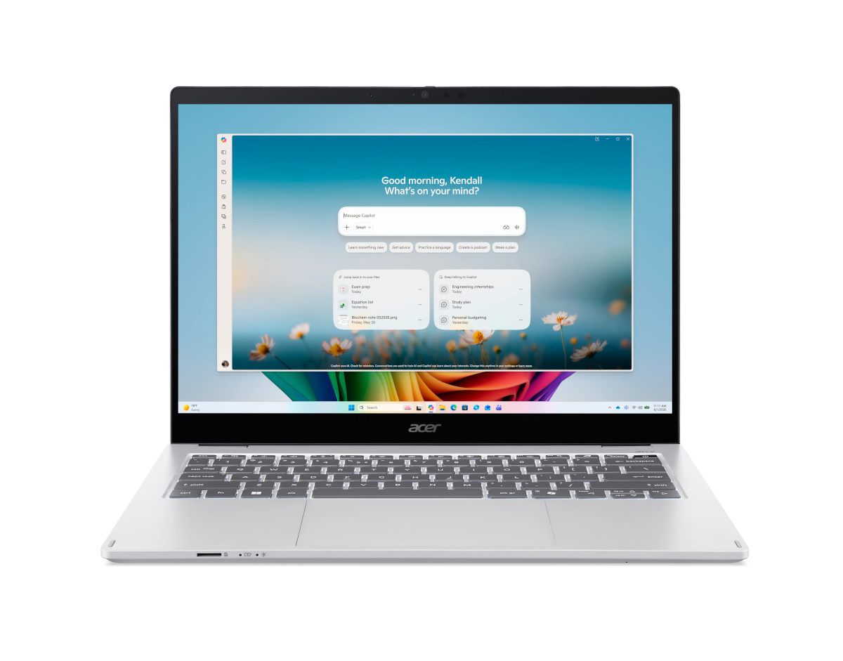 Acer sülearvuti Swift Spin 14 14" U5-325 16GB RAM, 512GB SSD, , Win 11 Home