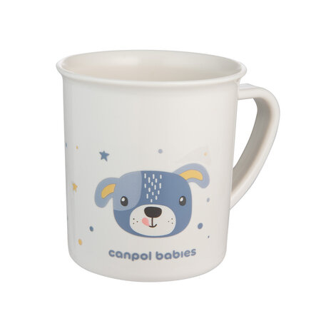Canpol BABIES kruus käepidemega CUTE ANIMALS, 170 ml, 4/413_blu2