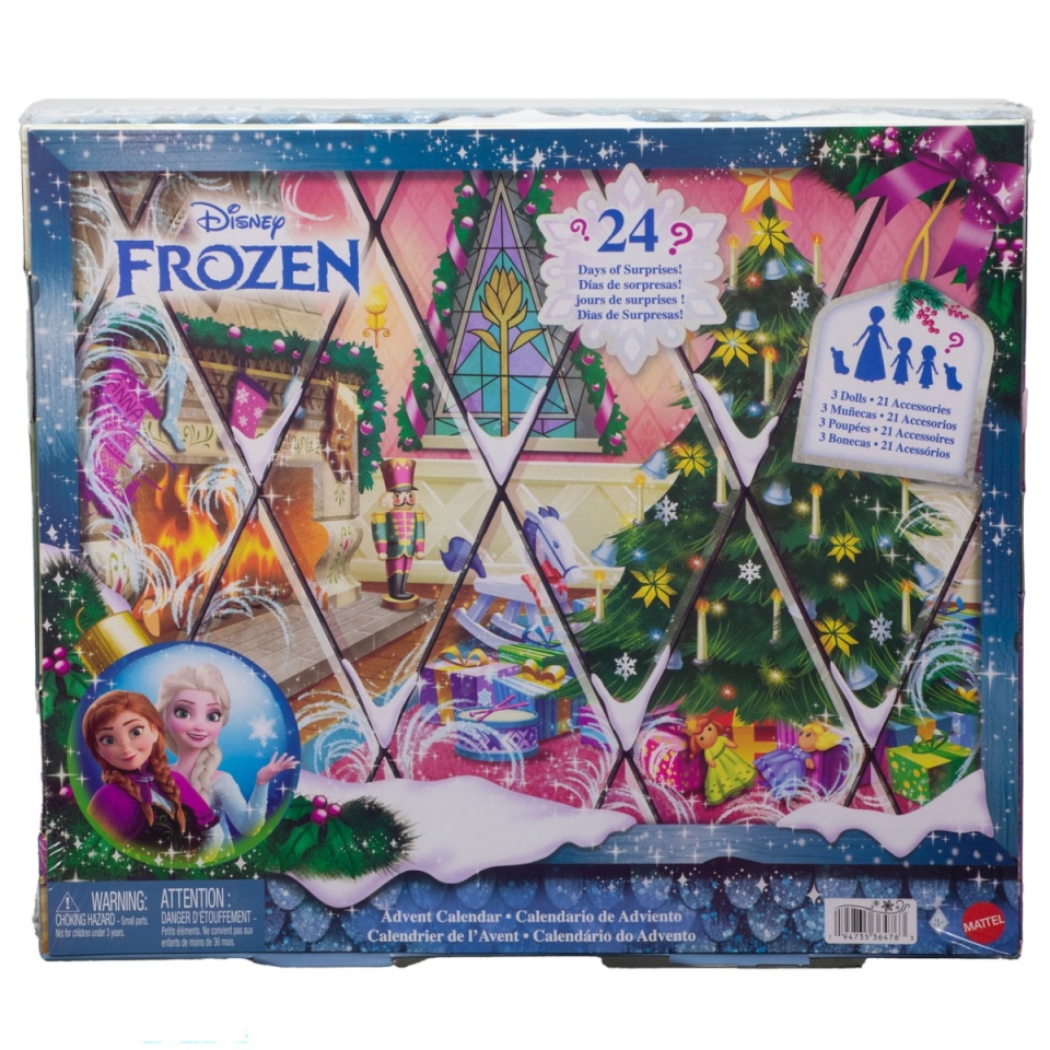 Mattel advendikalender Disney Frozen 2026 (JLJ06)