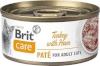 Brit kassitoit Care Turkey with Ham Pate - Wet Cat Food- 70g