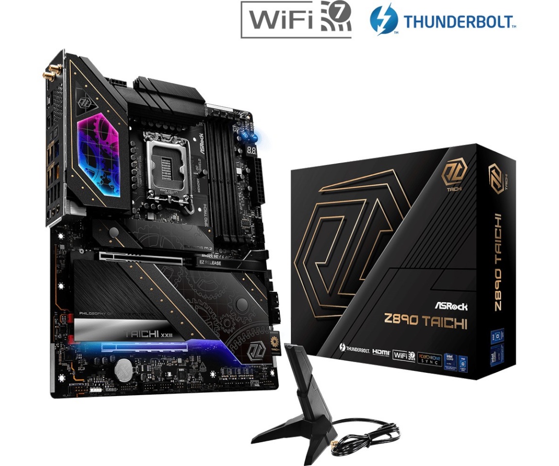 ASRock emaplaat Z890 TAICHI 1851 ATX DDR5