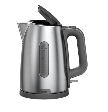 Braun veekeetja WK 1500 GY PurShine Water Kettle, roostevaba teras