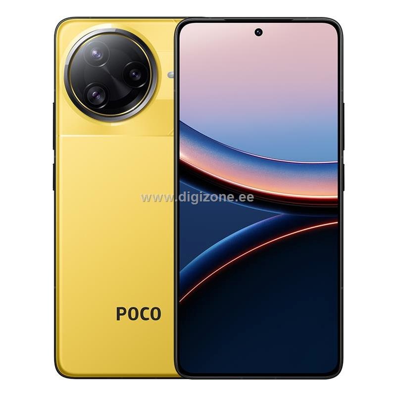 Poco nutitelefon F7 Ultra 12+256, kollane
