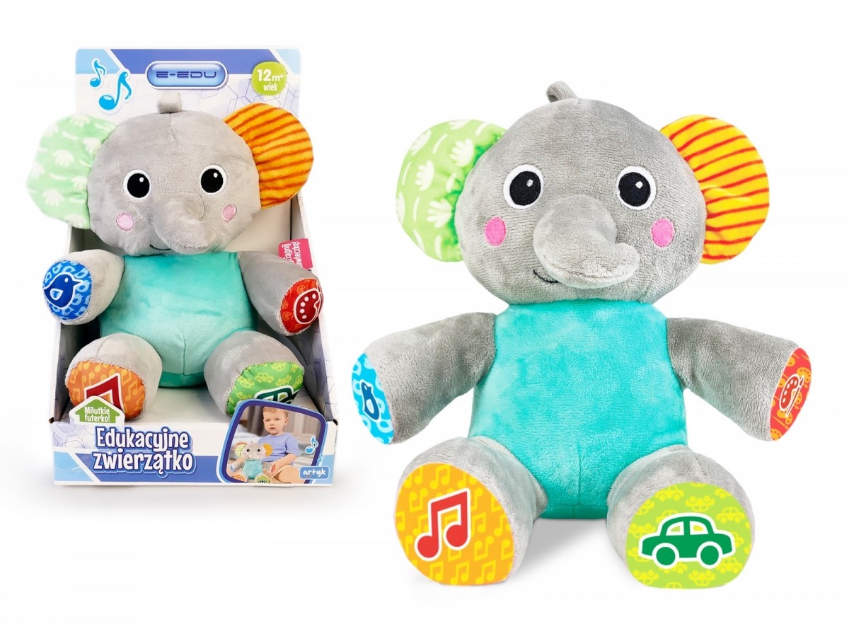 Artyk Plush Interactive Elephant