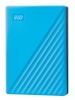 External HDD|western Digital|my Passport|6tb|USB 2.0|USB 3.2|sky sinine|wdbr9s0060bbl-wesn