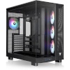 Thermaltake korpus View 380 XL TG ARGB (must, Tempered Glass x 2)