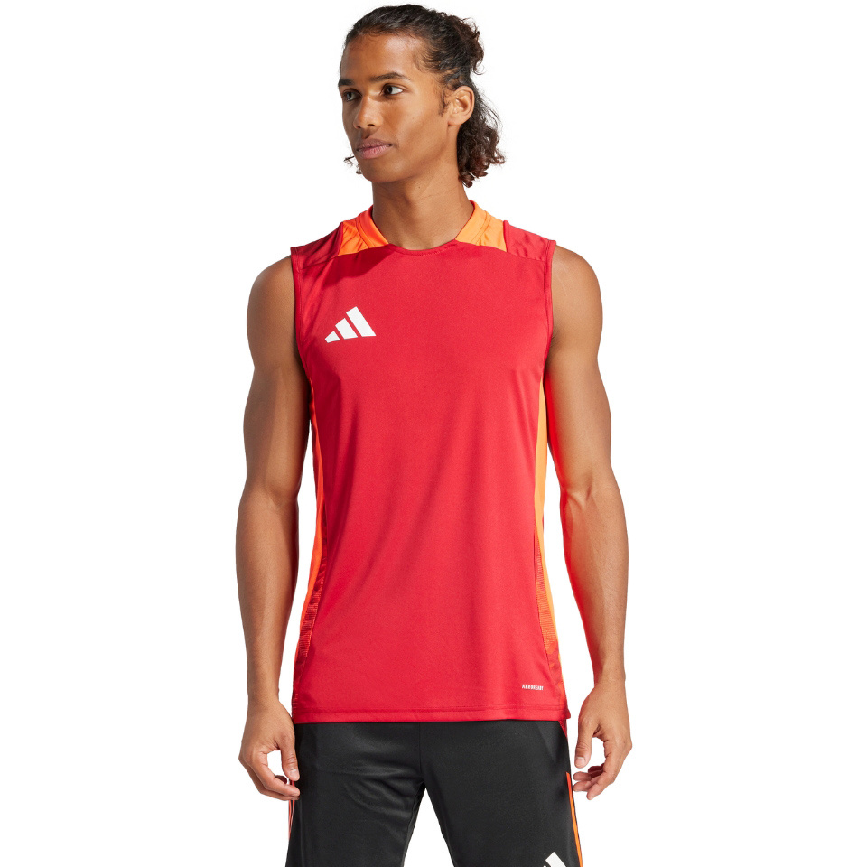 Adidas Teamwear T-särk meestele Tiro 24 Competition Training Sleeveless Jersey punane IR5474 suurus S