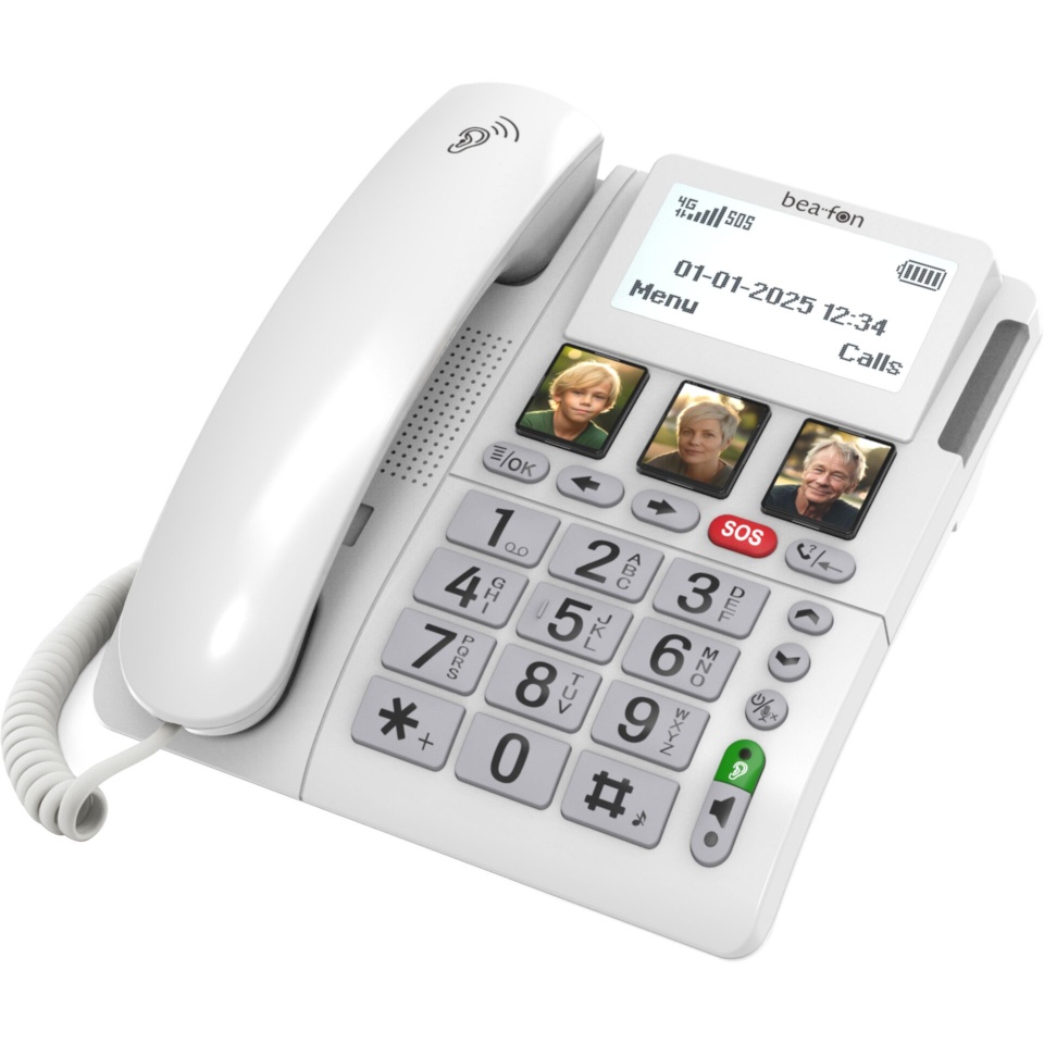 Beafon telefon Bea-Fon ML10 LTE valge