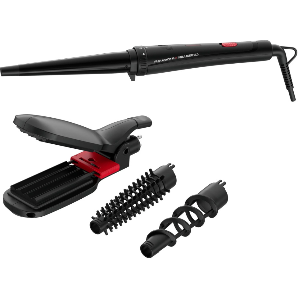 Rowenta lokitangid CF422L x KARL LAGERFELD Infinite Looks Curling Iron, must