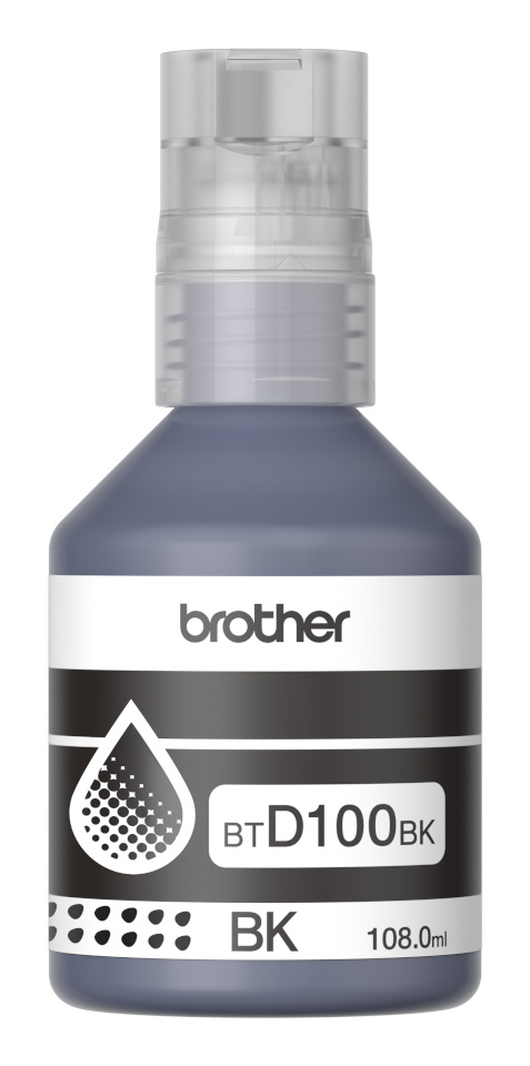 Brother tindikassett BTD100BK Printer Ink refill Original