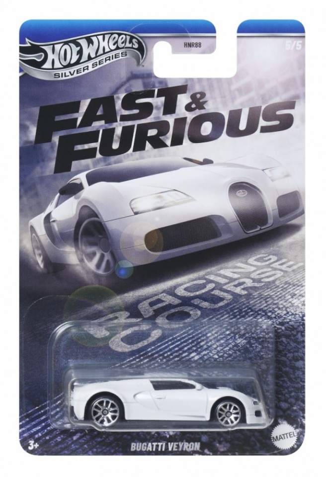 Hot Wheels HNR88/JBY43 mänguauto Fast & Furious BUGATTI VEYRON