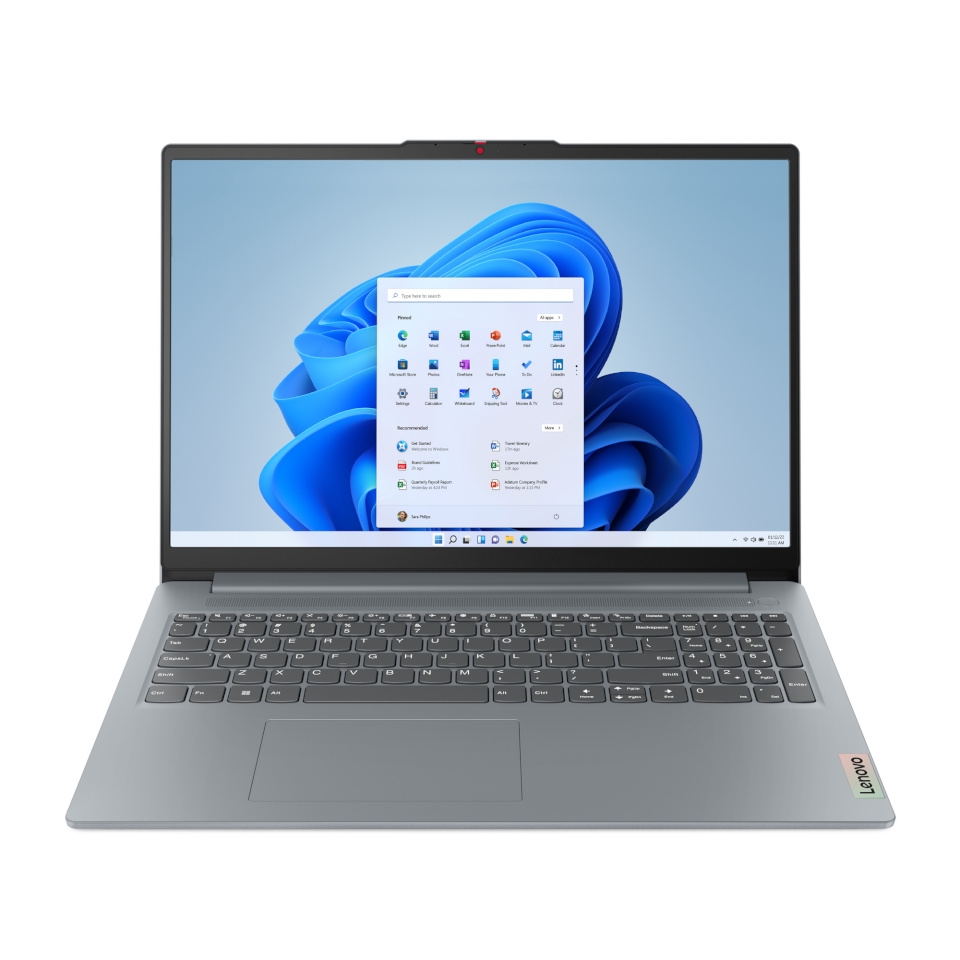 Lenovo sülearvuti 16" IP Slim 3G 16ABR8 R7 5825U, 16GB, 1TB M.2 SSD, WUXGA, W11 Software PT Keyboard PT Garantii 1a, reThink