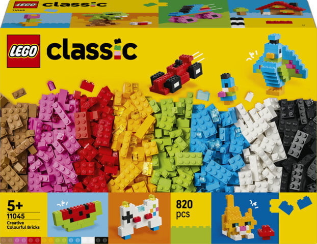 LEGO Classic klotsid 11045 - värvilised loovuse klotsid