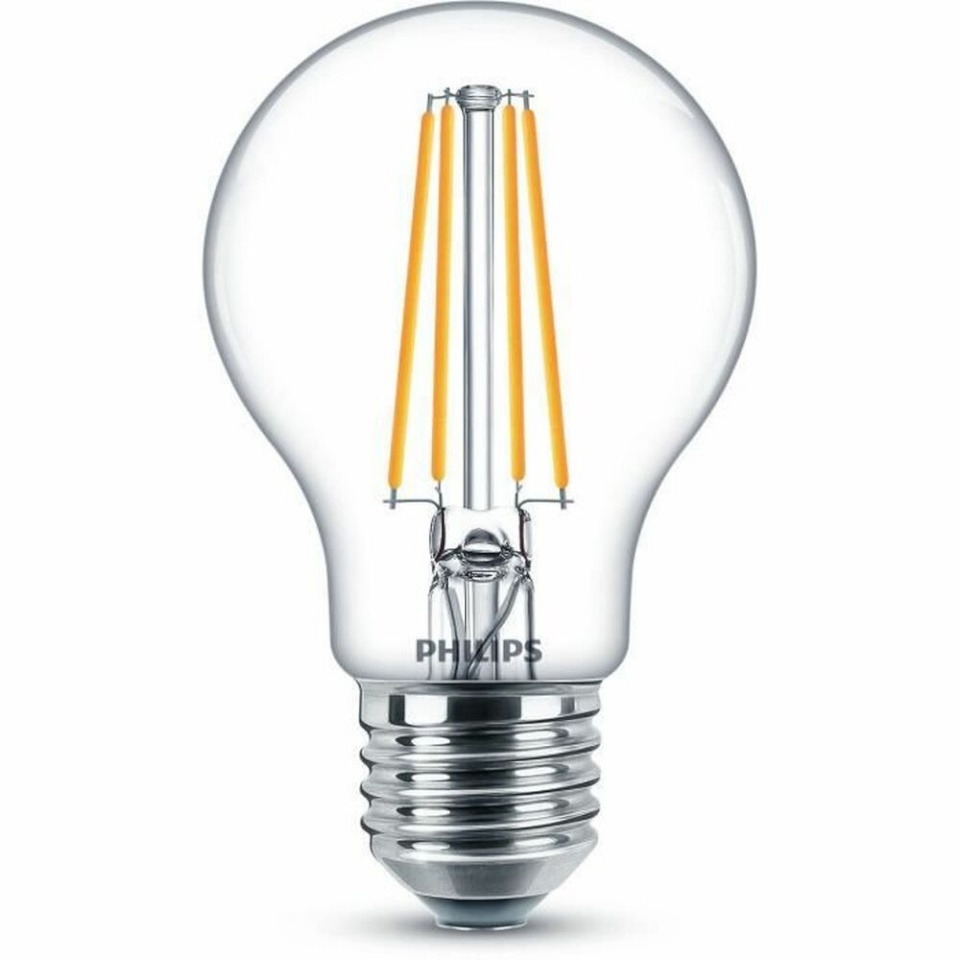 Philips LED pirn Classic 60 W valge E E27 (2700 K) (2tk)