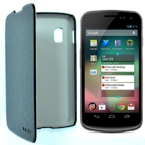 Kalaideng Enland mobiilikott LG E960 Google Nexus 4, must